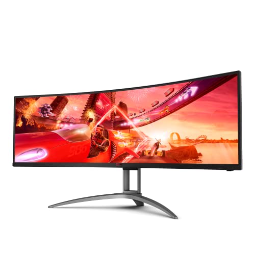 Imagen principal de AOC Monitor AGON AG493UCX - 49 pulgadas Curved 1800R, Dual QHD, 120 Hz