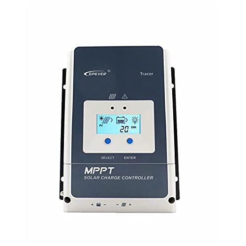 Imagen principal de EPEVER MPPT Tracer5420AN 50A PV 200V Controlador de carga solar 12/24/