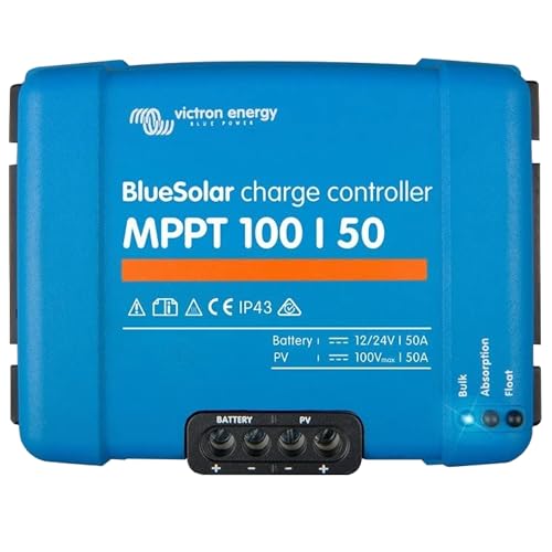 Imagen principal de Victron Energy BlueSolar MPPT 100V 50 amperios 12/24-Voltios Controlad