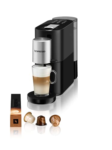 Imagen principal de KRUPS Nespresso Cafetera de cápsulas, plástico, negro/plata