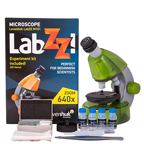 Imagen principal de Levenhuk LabZZ M101 Lime 40x?640x Microscopio Didáctico para Niños y