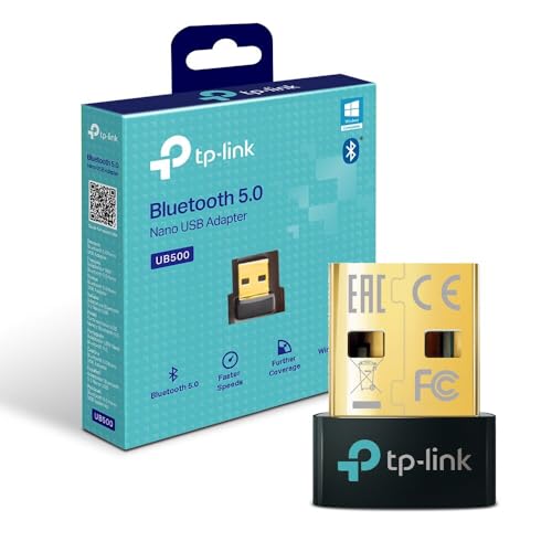 Imagen principal de TP-Link UB500 Adaptador Bluetooth 5.0 USB, Tamaño Mini para Ordenador