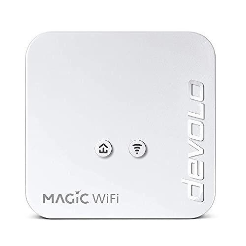 Imagen principal de devolo Adaptador WLAN Powerline, miniadaptador de extensión WiFi Magi