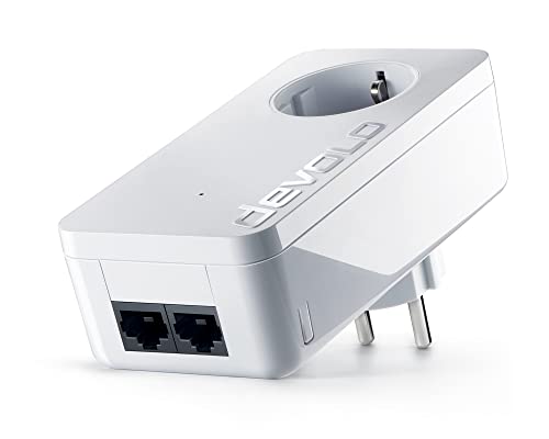 Imagen principal de Adaptador devolo dLAN 550 duo+ (500 Mbit/s de velocidad de red, 2 puer