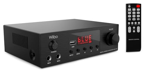 Imagen principal de Wiibo AMP 100 - Amplificador HiFi - Conexión Bluetooth - Entrada USB 