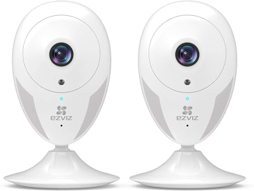 Imagen principal de EZVIZ Kit de 2 Camaras Vigilancia WiFi Interior Bebe 1080P, Visión No