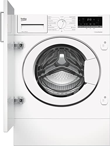 Imagen principal de Lavadora carga frontal integrable Beko WITV8712XW0R, blanco, 8 kg, 140