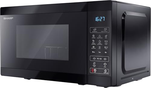 Imagen principal de Microondas SHARP YC-MG02EB Color Negro, 20L, 800W