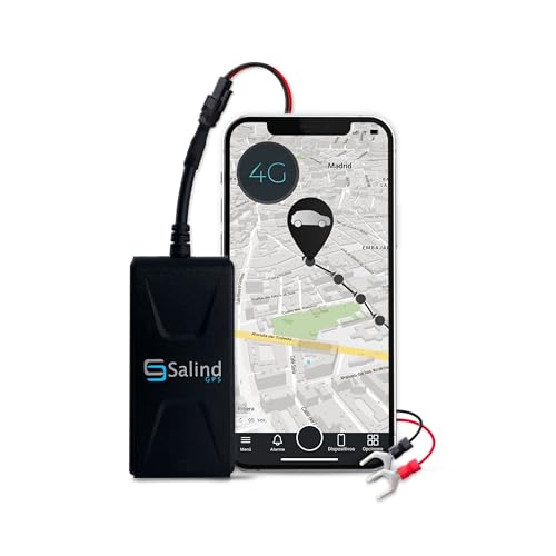 Imagen principal de Salind 01 4G - Localizador GPS para Coche, Moto y Otros Vehículos - C