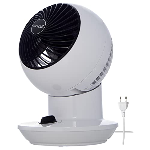 Imagen principal de Iris Ohyama Woozoo, 11m², Ventilador de mesa, Blanco, 3 velocidades, 