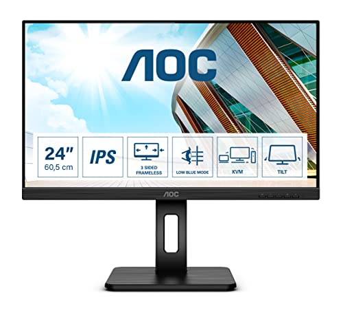 Imagen principal de AOC 24P2C Monitor - Home Office USB-C, Full HD 1920x1080, 75Hz, Adapti