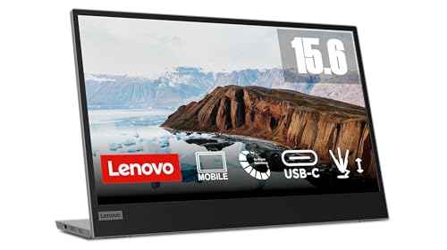 Imagen principal de Lenovo L15 Monitor Portátil, FHD, IPS, 60 Hz, 6 ms, 2 x USB-C, USB 2.