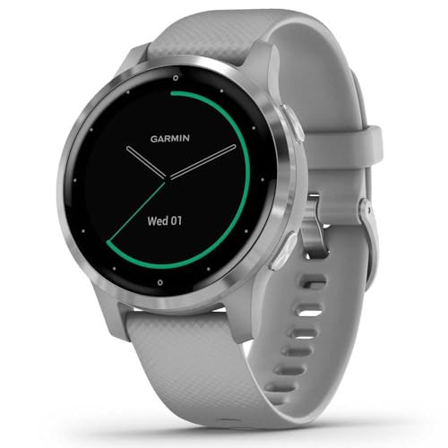 Imagen principal de Garmin Vívoactive 4s, Reloj Inteligente Unisex Adulto, Gris (Grey), S