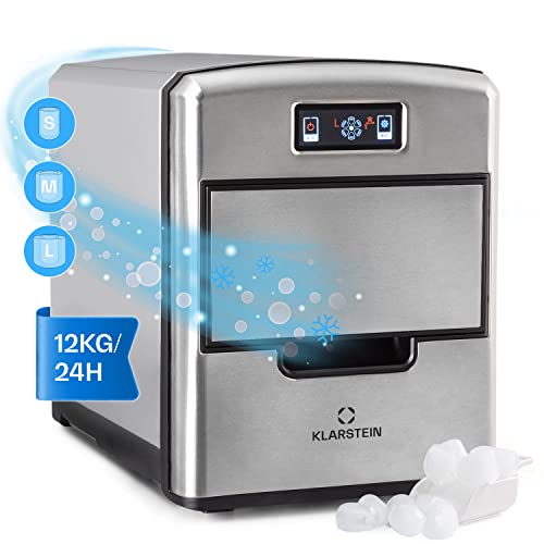 Imagen principal de Klarstein Maquina de Hielo para Casa 2,1L, Ice Maker Encimera 12 kg, M