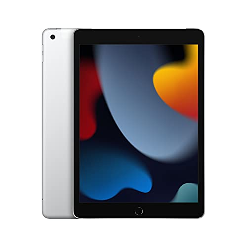 Imagen principal de Apple 2021 iPad (de 10,2 Pulgadas con Wi-Fi + Cellular, 64 GB) - Plata