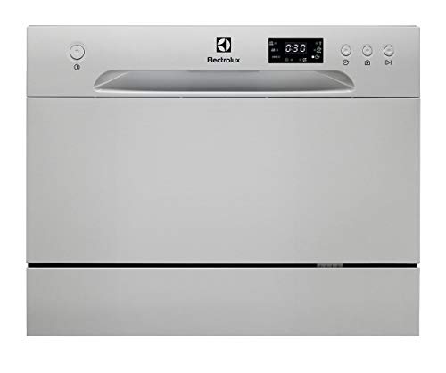 Imagen principal de Electrolux Serie 600 Mini Lavavajillas de mesa, 55 cm, ESF2400OW, inst