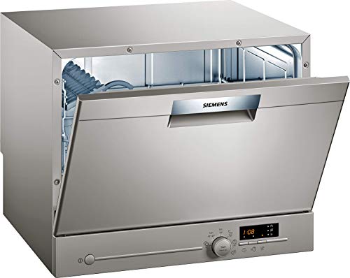 Imagen principal de SIEMENS SK26E822EU Lavavajillas compacto independiente, Acero inoxidab