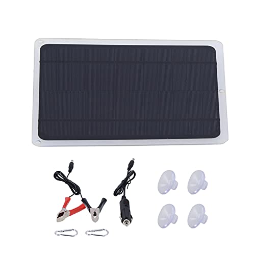 Imagen principal de TOTITOM 0 Panel Solar de 6W y 12V, Cargador de Panel Solar Resistente 