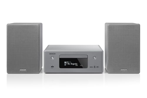 Imagen principal de DENON Equipo Compacto, Amplificador Hi-Fi con Altavoces, Reproductor d