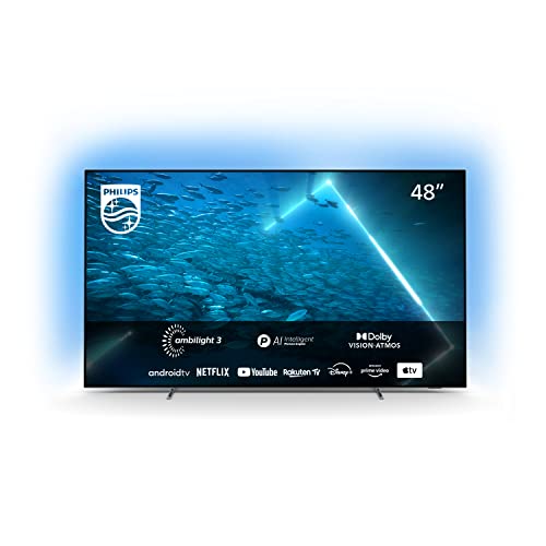 Imagen principal de Philips 48OLED707/12 Android TV OLED 4K UHD, Ambilight, Compatible con