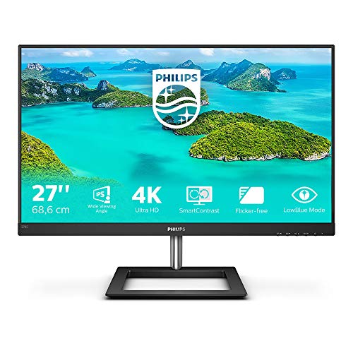 Imagen principal de Philips 278E1A - Monitor 4K de 27 Pulgadas, 60 Hz, 4 ms, IPS, Altavoce