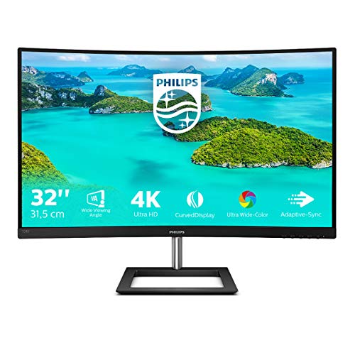 Imagen principal de Philips 328E1CA - Monitor 4K Curvo de 32 Pulgadas, 60 Hz, 4 ms, VA, Al