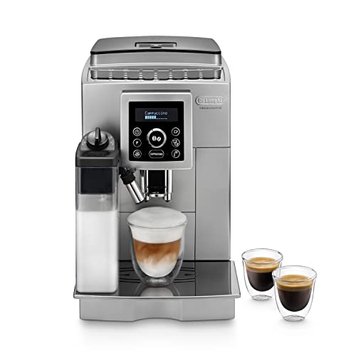 Imagen principal de DeLonghi ECAM Cafetera automática compacta con suporte para tazas y c