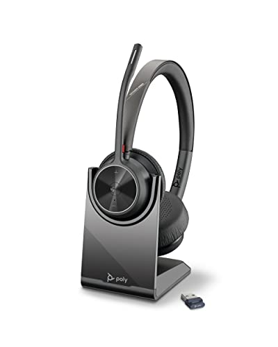 Imagen principal de Poly Voyager 4320 UC Auriculares estéreo inalámbricos + base de carg