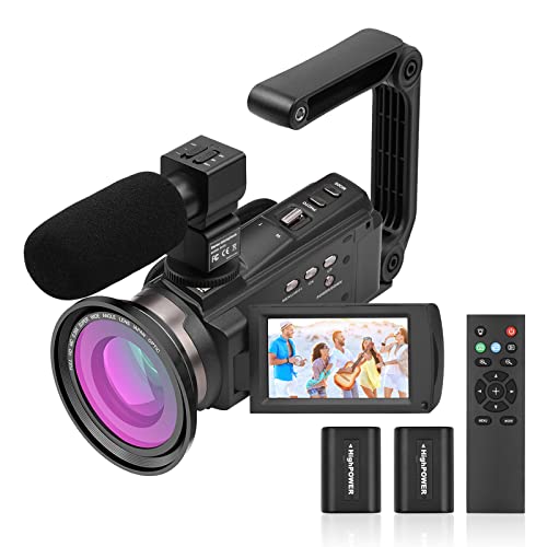 Imagen principal de Andoer Videocámara 4K/60FPS, Cámara de vídeo 48MP Vlogging Camera 1