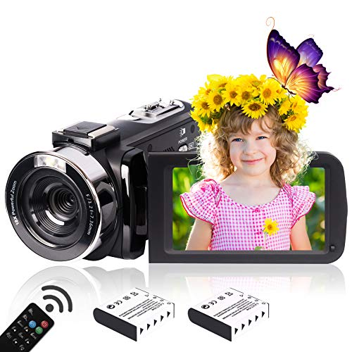 Imagen principal de Heegomn Videocámara digital HD de 2.7 K para adolescentes/estudiantes