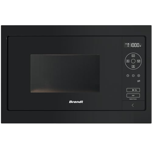 Imagen principal de Brandt solo microondas empotrable 26l 900w negro bms7120b