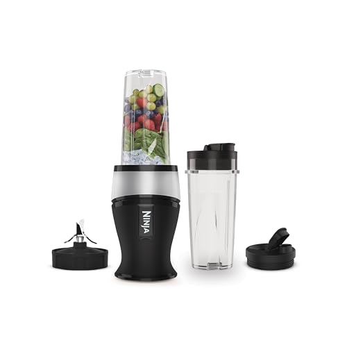 Imagen principal de Ninja Slim Batidora de vaso para smoothies, 700 W, 2 vasos de 470 ml c