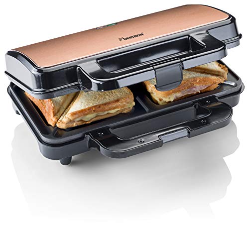 Imagen principal de Bestron XL Sandwichera, Sandwichera tostadora con recubrimiento antiad