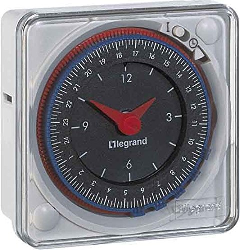 Imagen principal de Reloj diaria programable (1 contacto con lengüeta Legrand 49986