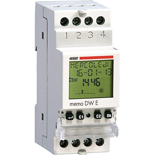 Imagen principal de VEMER VP871800 MEMO DW E - Temporizador Horario Digital, Interruptor c