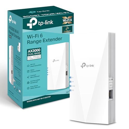 Imagen principal de TP-Link RE700X WiFi 6 WiFi Amplifier Repeater AX3000 (dual band 2402MB