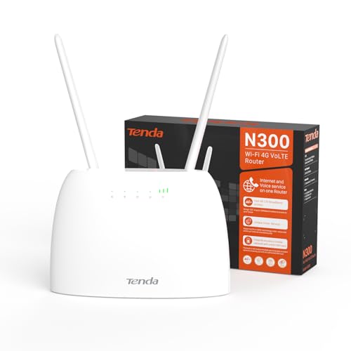 Imagen principal de Tenda 4G06 - Router 4G Volte, Router WiFi SIM con Servicio de Voz, CAT