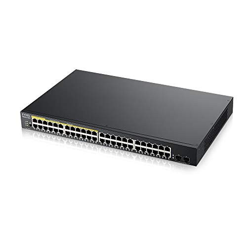 Imagen principal de Zyxel Switch PoE Gigabit de 48 puertos | Gestión inteligente | Montaj