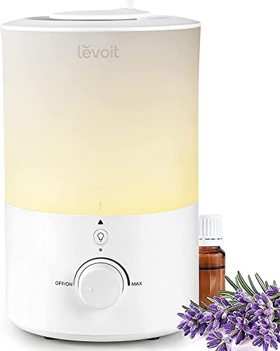 Imagen principal de LEVOIT Top-Fill Humidificador Ultrasónico 3L de Aromas, Silencioso 28