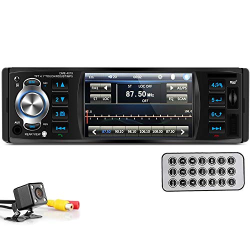 Imagen principal de PolarLander 1 DIN Autoradio Stereo Audio Bluetooth MP5 Player RDS USB 