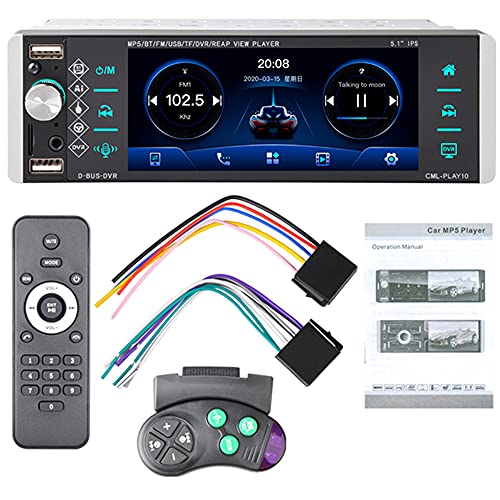 Imagen principal de Bluetooth Auto estéreo, Auto Radio FM, Receptor Manos Libres Bluetoot