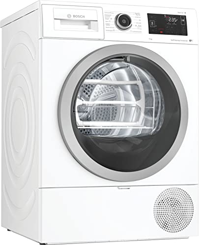 Imagen principal de Bosch Serie 6 WTU87RH2ES Secadora con bomba de calor 9kg, Blanco y met