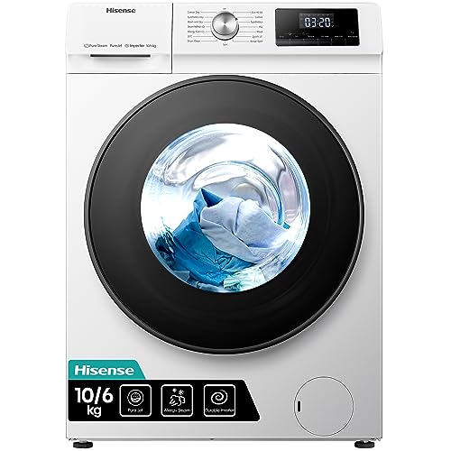 Imagen principal de Hisense WDQA1014EVJM Lavadora Secadora 1+6 Kg, 1400 RPM, 15 Programas 