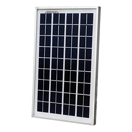 Imagen principal de ECO-WORTHY 10W El Panel Solar para Cargar la batería 12V