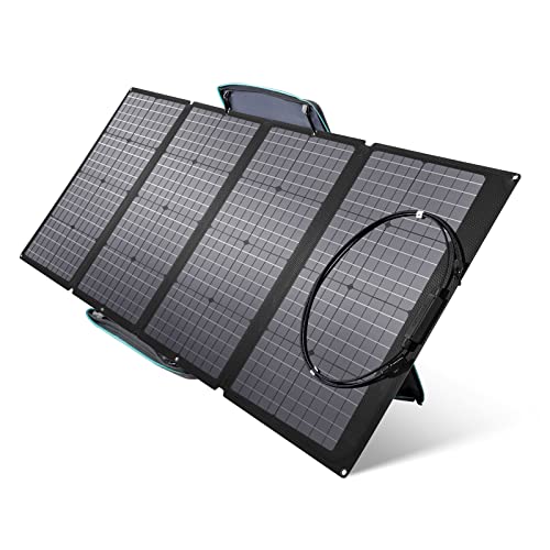 Imagen principal de ECOFLOW Panel Solar Portátil 160W para Generador de Energía, Cargado