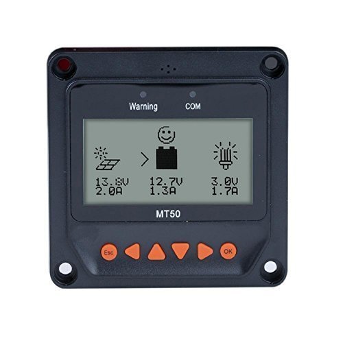 Imagen principal de Pantalla LCD del medidor remoto MT-50 apta para el controlador de carg