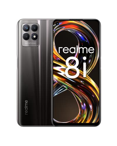 Imagen principal de realme RMX3151 8i Smartphone Libre, Color Space Black, 4 + 64 GB