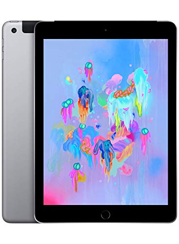 Imagen principal de 2018 Apple iPad (9,7-pulgadas, Wi-Fi + Celular, 128GB) Gris Espacial (