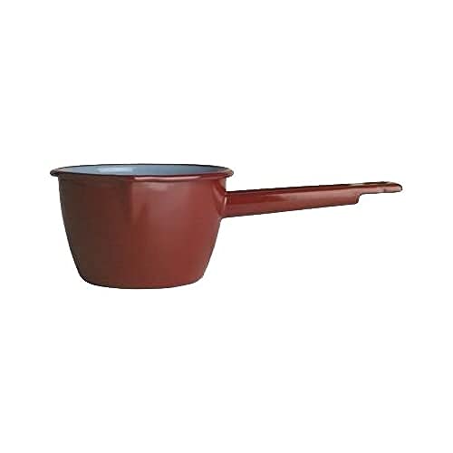 Imagen principal de IBILI - Cazo conico con pico marron, 16 cms, Acero esmaltado, Apto par