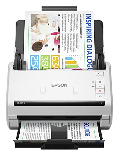 Imagen principal de Epson Escáner de documentos dúplex a color DS-530 II para PC y Mac c